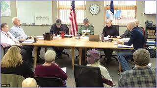 Winneshiek County Supervisors Meeting  November 18 2024 [upl. by Eenafets]