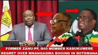 Breaking🥵Former ZanuPF G40 Cabal member Kasukuwere regret over Mnangagwa Booing in Botswana🔥🇿🇼 [upl. by Eseer]