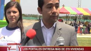 LOS PORTALES ENTREGA MÁS DE 270 VIVIENDAS EN quotLAS PRADERAS DE NUEVO CHIMBOTEquot [upl. by Plume317]