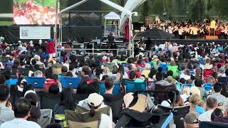 20240713  VSO Symphony in the Park  Harry Potter and the Sorcerers Stone Suite [upl. by Cristine982]