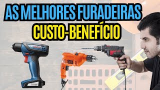 TOP 4 Melhores Furadeiras  Parafusadeiras  Custo Benefício [upl. by Noirad492]