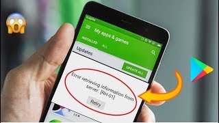 Fix Play Store Error retrieving information from server DFDFERH01 [upl. by Chicoine]