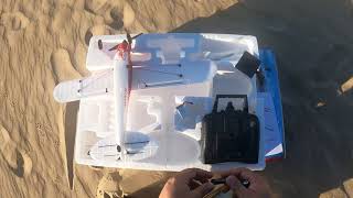 Unboxing Volantex Sport Cub 500 Mini Planes Rc TEST Flight Stabilized [upl. by Neelrad304]