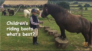 Childrenquots riding bootswhats best TV Episode 214 [upl. by Barnie]