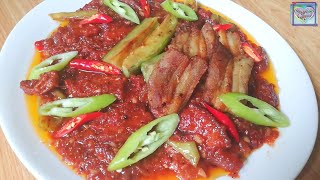 BINAGOONGANG BABOY RECIPE  PORK BINAGOONGAN  CHRYSCAEL CHANNEL [upl. by Tyree]