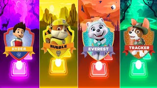 Ryder Paw Patrol 🆚 Rubble Paw Patrol 🆚 Everest Paw Patrol 🆚 Tracker Paw Patrol 🎶 Who is Best [upl. by Auqemahs85]