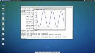 Gráficas en Gnuplot  1ra Parte  Introducción Maquina Virtual y Terminal [upl. by Snider]