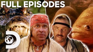 Cody amp Dave Survive ALLIGATORS PIRANHAS amp SNAKES  Dual Survival MARATHON [upl. by Berne209]