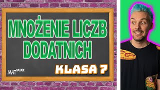 MNOŻENIE LICZB DODATNICH [upl. by Coppola946]