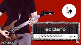 Soldano SLO100 Super Lead Overdrive Demo [upl. by Ojillek]