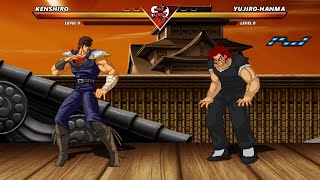 KENSHIRO vs YUJIRO HANMA  Highest Level Awesome Fight [upl. by Enovahs]