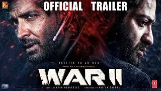 WAR 2  Official Trailer  Hrithik Roshan Jr NTR Ashutosh Rana Ayan MukerjKiara Advani Concept [upl. by Elleynad242]