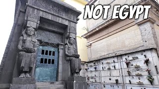 Lets look inside this Egyptian Mausoleum  Poggioreale Naples Part 2 🇮🇹 [upl. by Yankee]