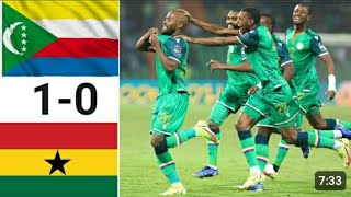 Comoros Vs Ghana  10  Caf World Cup Qualification Match [upl. by Desiri]