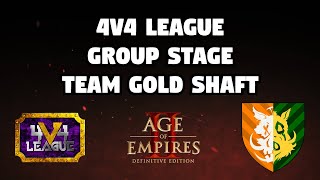 Akkal 4v4 league  div 4  Group stage  vs Team Gold Shaft [upl. by Dami181]