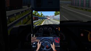 quotSmooth Trucking with the G29 🚛  ETS2 Realistic Drivequot ets2 shorts [upl. by Nosak]