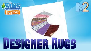 Sims FreePlay  Designer Rugs Event Tutorial amp Walkthrough [upl. by Saisoj56]