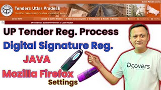 UP e Procurement Portal  UP Tender Registration  DSC  JAVA  Browser Setting  dscguru2023 [upl. by Yllop799]