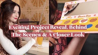 MY EXCITING PROJECT REVEAL BEHIND THE SCENES amp A CLOSER LOOK  WEEKLY VLOG [upl. by Akiret]