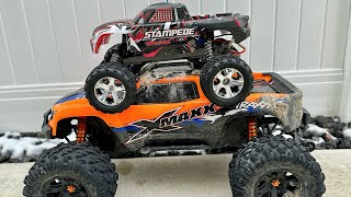 RC TAG  Traxxas XMaxx VS Stampede [upl. by Aisha]