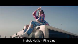 Mabel Not3s  Fine Line SLOWED [upl. by Ahsinert]