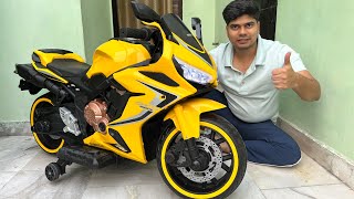 RC Honda CBR Bike Unboxing amp Testing  Ride on CBR Bike  Shamshad Maker 🔥🔥 [upl. by Aronoff]