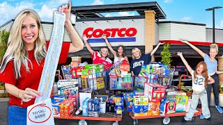 GROCERY SHOPPING for an ENTIRE YEAR COSTCO HAUL [upl. by Yreva322]