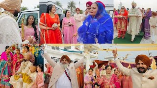 BARAAT DIAN JUTTIYAN HOYIAN CHORI  BIBIYAN IN LIMOUSINE REACTION  WEDDING VLOGS  INDER amp KIRAT [upl. by Rusticus358]