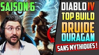 Build Druide Ouragan Saison 6  Diablo 4 [upl. by Eniagrom]