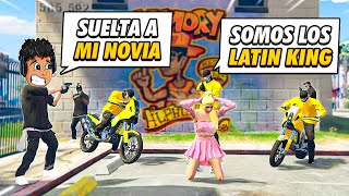 LOS LATIN KING SECUESTRAN A NELLY Y LOS 0880 TOMAN VENGANZA 😱 GTA RP [upl. by Dorina178]