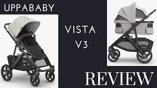 UPPAbaby Vista V3 Stroller Review Everything You Need to Know  DestinationBabyKidscom [upl. by Charmaine537]