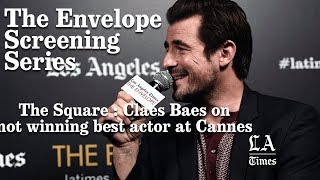 Claes Bang From The Square On Not Winning Best Actor At Cannes  Los Angeles Times [upl. by Eatnod]