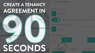 Creating a tenancy agreement in 90 seconds [upl. by Urion]