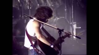 Mike Oldfield Crises Live At Wembley in 1983  Simon Phillips Drum Solo [upl. by Ahsiym]