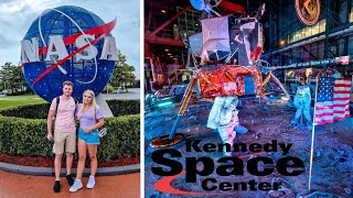 Kennedy Space Center Full Tour  Vlog [upl. by Nbi]