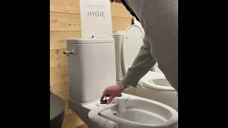 HYGIE douchette japonaise  bidet portable  installation  Saniclean [upl. by Calysta]