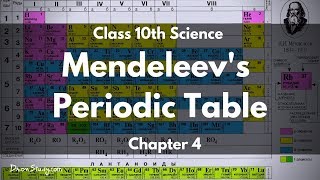 Mendeleevs Periodic Table  CBSE Class 10 X Science  Toppr Study [upl. by Trescha]