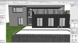 Rendering in Vectorworks  Renderworks Cameras [upl. by Nodal]