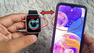 Comment Connecter Une Montre Smartwatch Fitpro à Un Téléphone en Français [upl. by Runkel217]