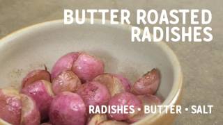 Butter Roasted Radishes Low Carb [upl. by Dry375]