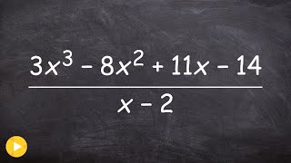 Synthetic division learn how to divide [upl. by Warthman]