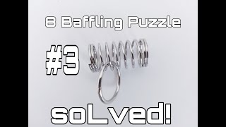 EASY METAL WIRE PUZZLE 3 SOLVED [upl. by Colwen]