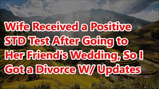 Wife Received a Positive STD Test After Going to Her Friend‘s Wedding So I Got a Divorce W Updates [upl. by Aryhs99]