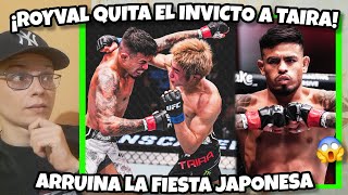 BRANDON ROYVAL quita el invicto a TATSURO TAIRA😱 FRENÓ el HYPE JAPONÉS🔥 [upl. by Aiuqcaj715]