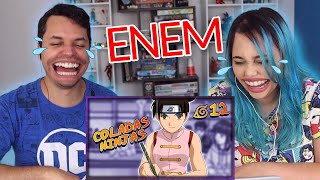 Malandragem Ninja  Episódio 12 COLADAS NINJAS Voice Makers  REACT [upl. by Holcomb]