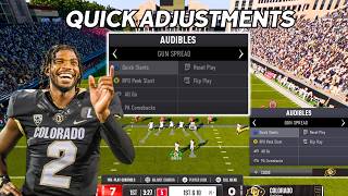 How to AUDIBLE like a PRO in CFB 25 INDEPTH GUIDE [upl. by Brunelle]