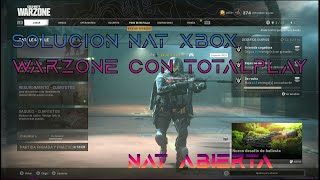 Tutorial Avanzado NAT ABIERTA WARZONE TOTLAPLAY XBOX ABRIL 2021 [upl. by Wj699]