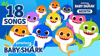 BEST Baby Shark More and More in MORE Languages  Compilation  Doo Doo  Baby Shark Official [upl. by Elades735]