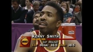 Kenny Smith  1993 NBA Slam Dunk Contest [upl. by Nuris]