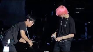 Taes Stage Accident amp Yoongis Quick Response [upl. by Gintz]